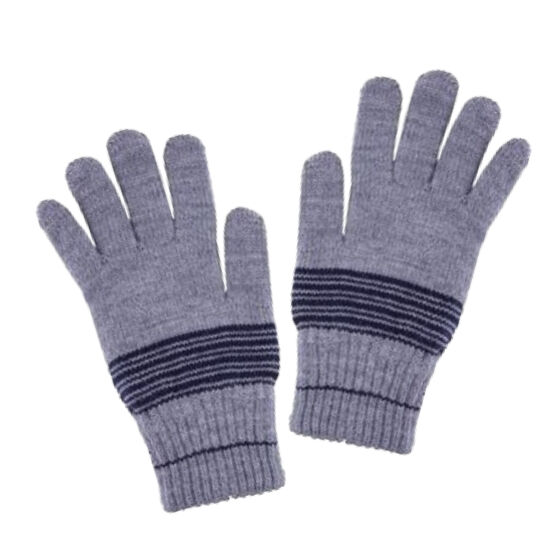 07721177-40 Перчатки детские однослойные серые для универсальные серый