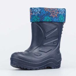 365146-14 Резиновые сапожки из ЭВА синий для мальчики синий