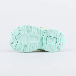 144214-12 Кроссовки на липучках для девочки для девочки мятный фото №3