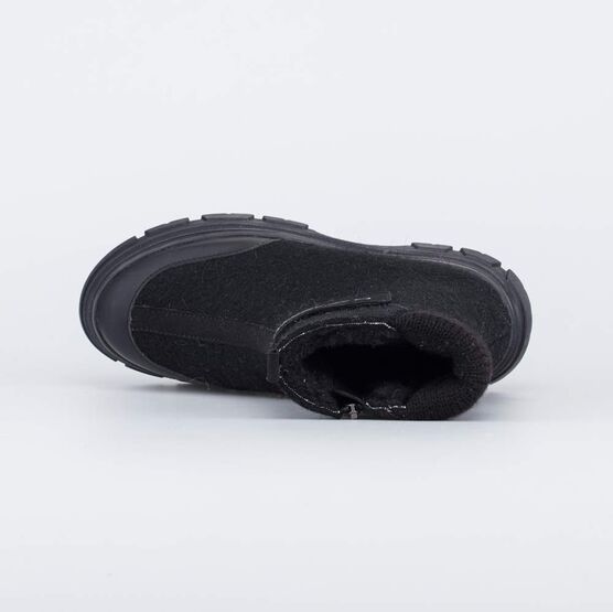 767051-42 Валенки на молнии для девочки-подростка для девочки черный фото №4