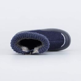 467059-42 Валенки на молнии Зов Динозавра для мальчики темно-синий фото №4