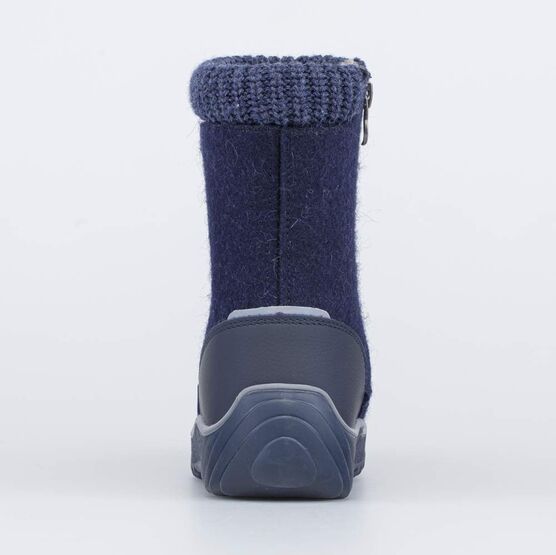 467059-42 Валенки на молнии Зов Динозавра для мальчики темно-синий фото №5