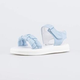 523072-22 Босоножки для девочки для девочки голубой