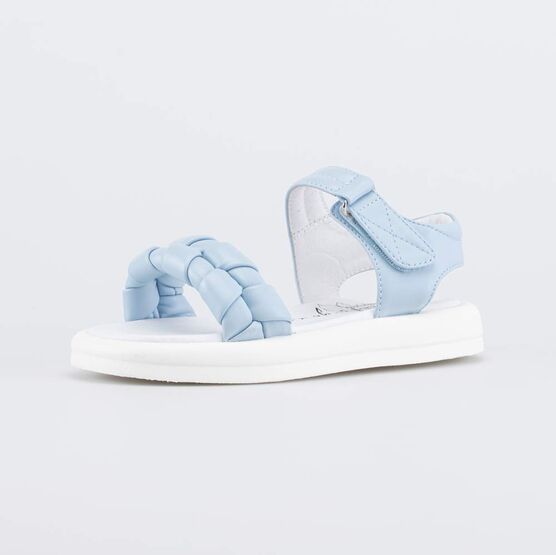 523072-22 Босоножки для девочки для девочки голубой