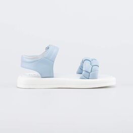 523072-22 Босоножки для девочки для девочки голубой фото №2