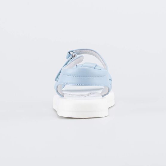 523072-22 Босоножки для девочки для девочки голубой фото №5