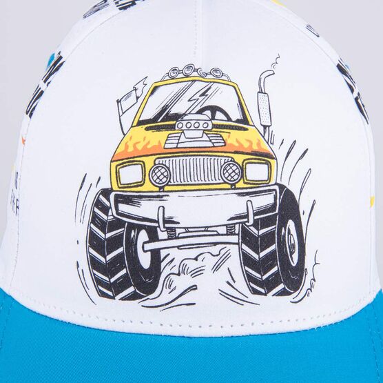 07711764-40 Кепка-бейсболка для мальчика белая для мальчики белый фото №3