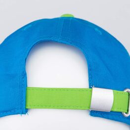 07711766-40 Кепка-бейсболка для мальчика Дино синий-зеленый для мальчики синий + зеленый фото №4