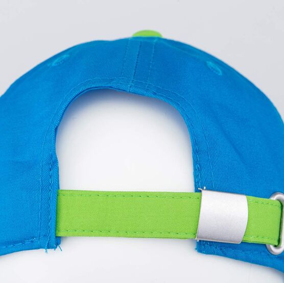 07711766-40 Кепка-бейсболка для мальчика Дино синий-зеленый для мальчики синий + зеленый фото №4