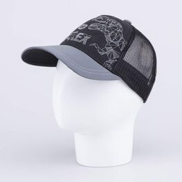 07711780-40 Кепка-бейсболка с сеткой для мальчика Динозавр для мальчики черный