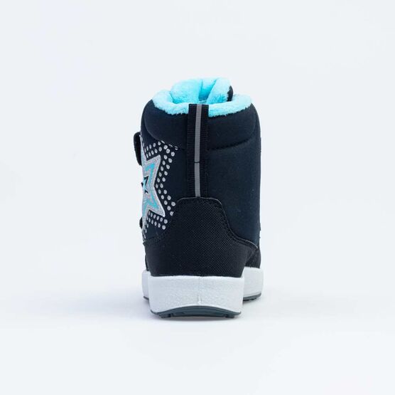 254983-42 Мембранные ботинки для девочки син-гол фото №5