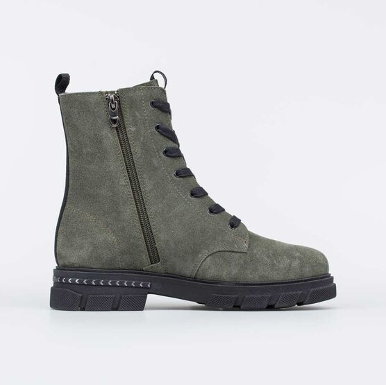 752194-31 Ботинки для девочки для девочки оливковый фото №2