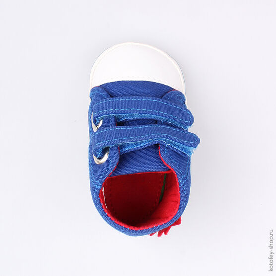 001034-11 Пинетки для мальчики светло-синий фото №4