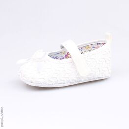 001045-11 Пинетки для девочки белый