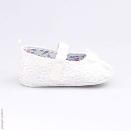 001045-11 Пинетки для девочки белый фото №2