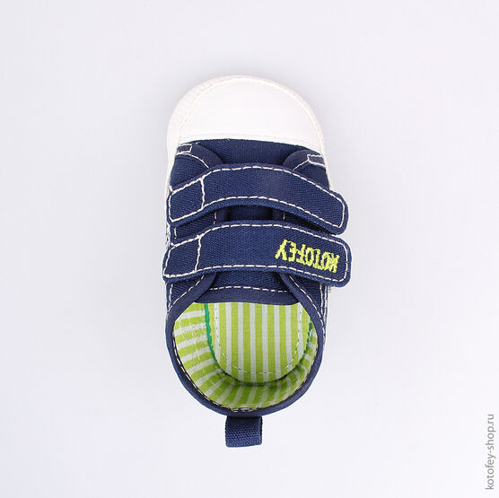 001053-11 Пинетки для мальчики светло-синий фото №4