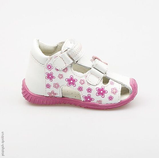022000-24 Босоножки для девочки белый фото №2