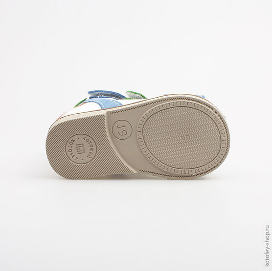 022065-22 Туфли летние для мальчики бел-цве фото №3