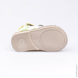 022082-22 Туфли летние для мальчики сер-бел фото №3