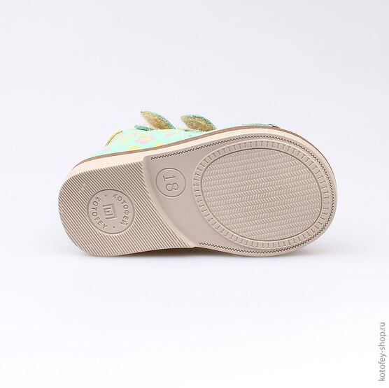 022083-22 Туфли летние для девочки бирюзовый фото №3