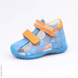 022084-21 Сандалии для мальчики син-ора