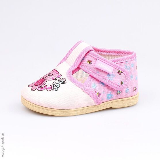 031045-71 Текстильная обувь для девочки розовый