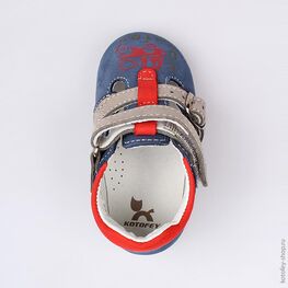 032058-22 Туфли для мальчики син-кра фото №4