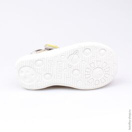 121016-12 Сандалии текстильные для мальчики серый фото №3