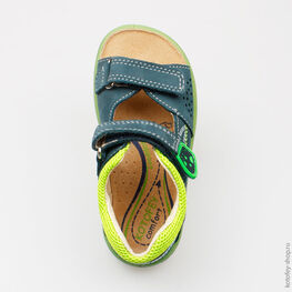 122070-21 Сандалии для мальчики син-сал фото №4