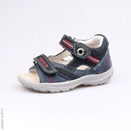 122078-24 Сандалии для мальчики син-кра