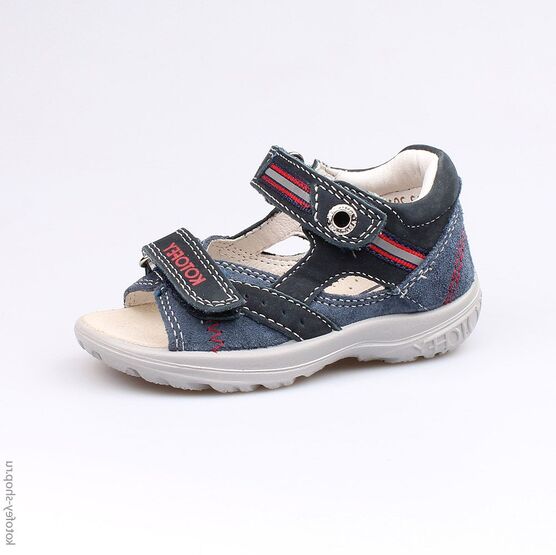 122078-24 Сандалии для мальчики син-кра