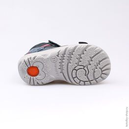 122078-24 Сандалии для мальчики син-кра фото №3