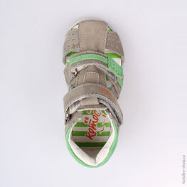 122090-21 Сандалии для мальчики серый фото №4