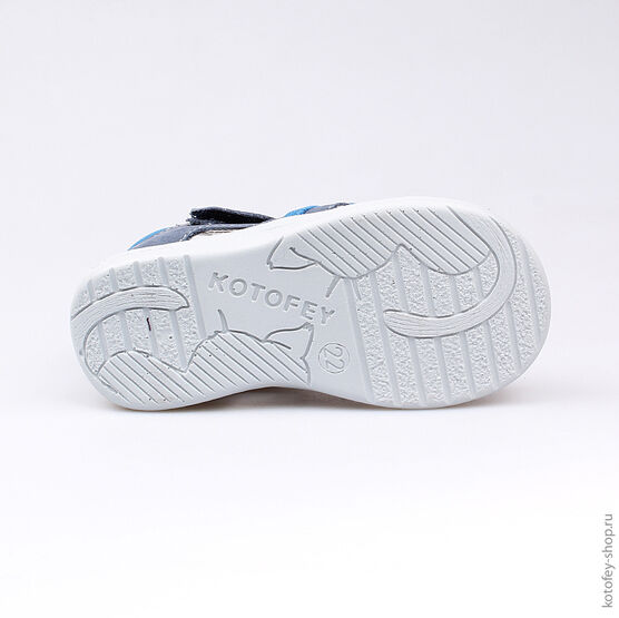 122090-22 Сандалии для мальчики светло-синий фото №3