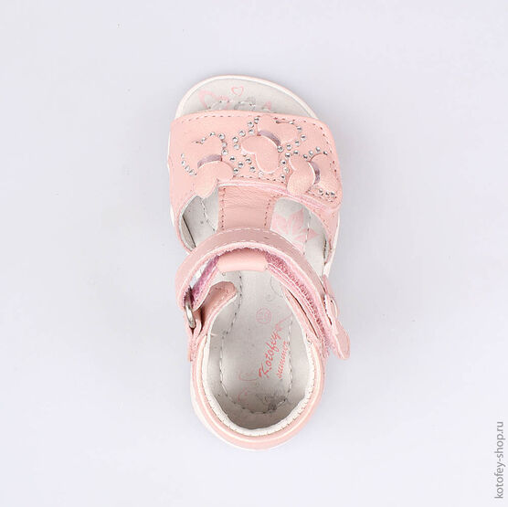 122091-22 Босоножки для девочки розовый фото №4