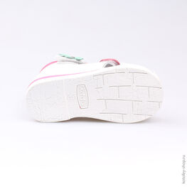 122096-21 Босоножки для девочки бел-фук фото №3