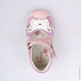 122096-22 Босоножки для девочки розовый фото №4