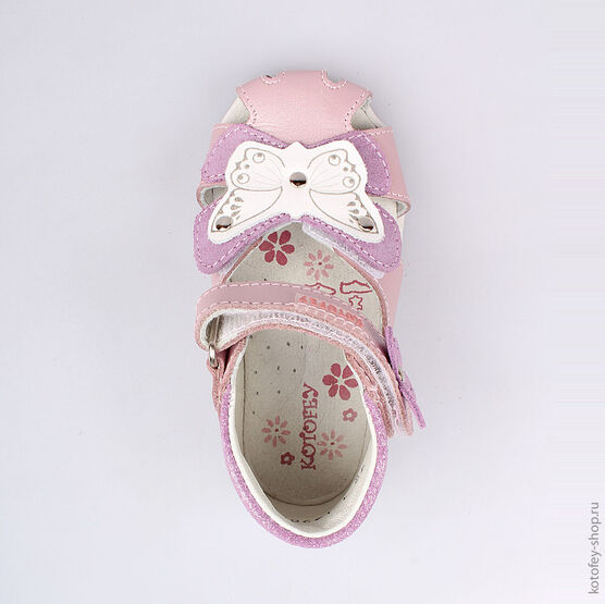 122096-22 Босоножки для девочки розовый фото №4
