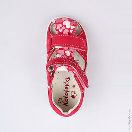 122098-21 Босоножки для девочки розовый фото №4