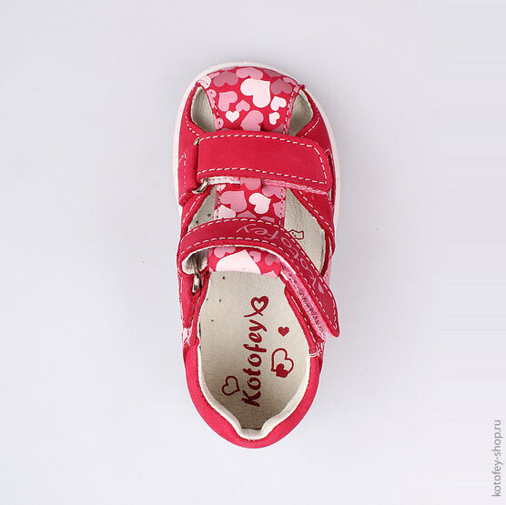 122098-21 Босоножки для девочки розовый фото №4