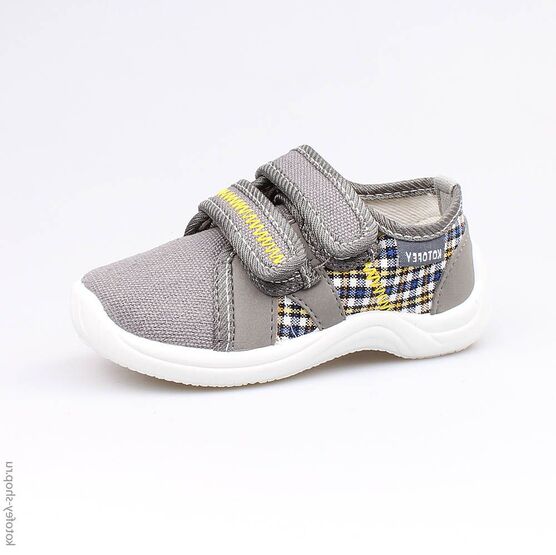 131096-11 Текстильная обувь для мальчики серый