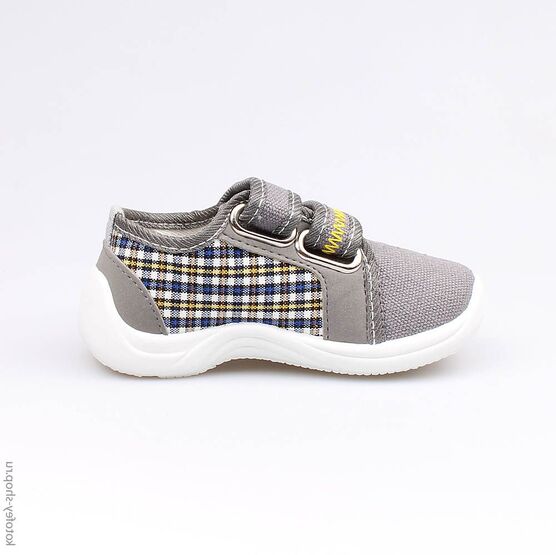 131096-11 Текстильная обувь для мальчики серый фото №2