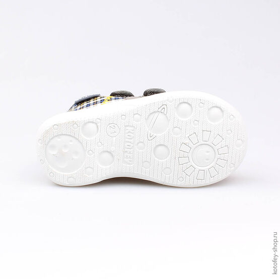 131096-11 Текстильная обувь для мальчики серый фото №3