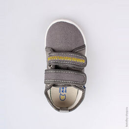 131096-11 Текстильная обувь для мальчики серый фото №4