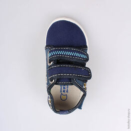 131096-12 Текстильная обувь для мальчики светло-синий фото №4