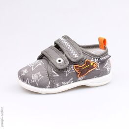131110-12 Текстильная обувь для мальчики сер-ора