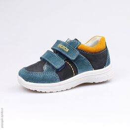 132098-22 Полуботинки для мальчики син-жел