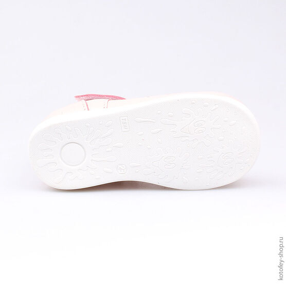 132116-22 Туфли для девочки роз-срб фото №3