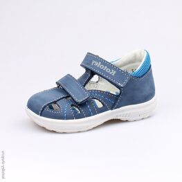 132120-21 Туфли для мальчики светло-синий