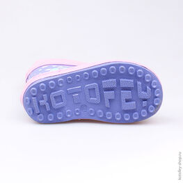 166067-11 Резиновые сапоги для девочки сир-роз фото №3